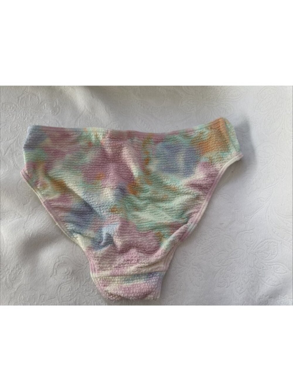 NEW Treasure & Bond Women's Pastel Geometric Colorful Swimsuit Bottoms 12 - Picture 6 of 7